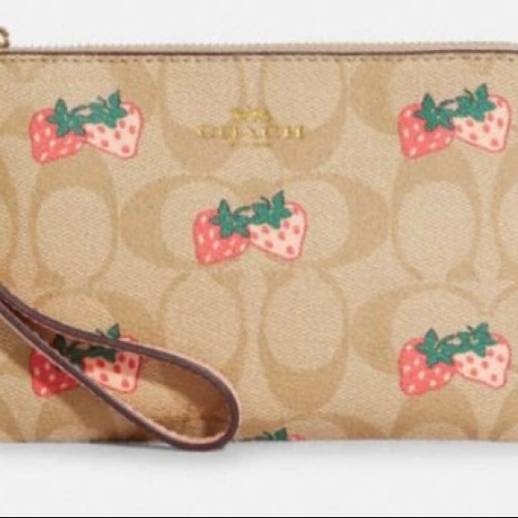 Coach Strawberry coin purse - Picture 3 of 5